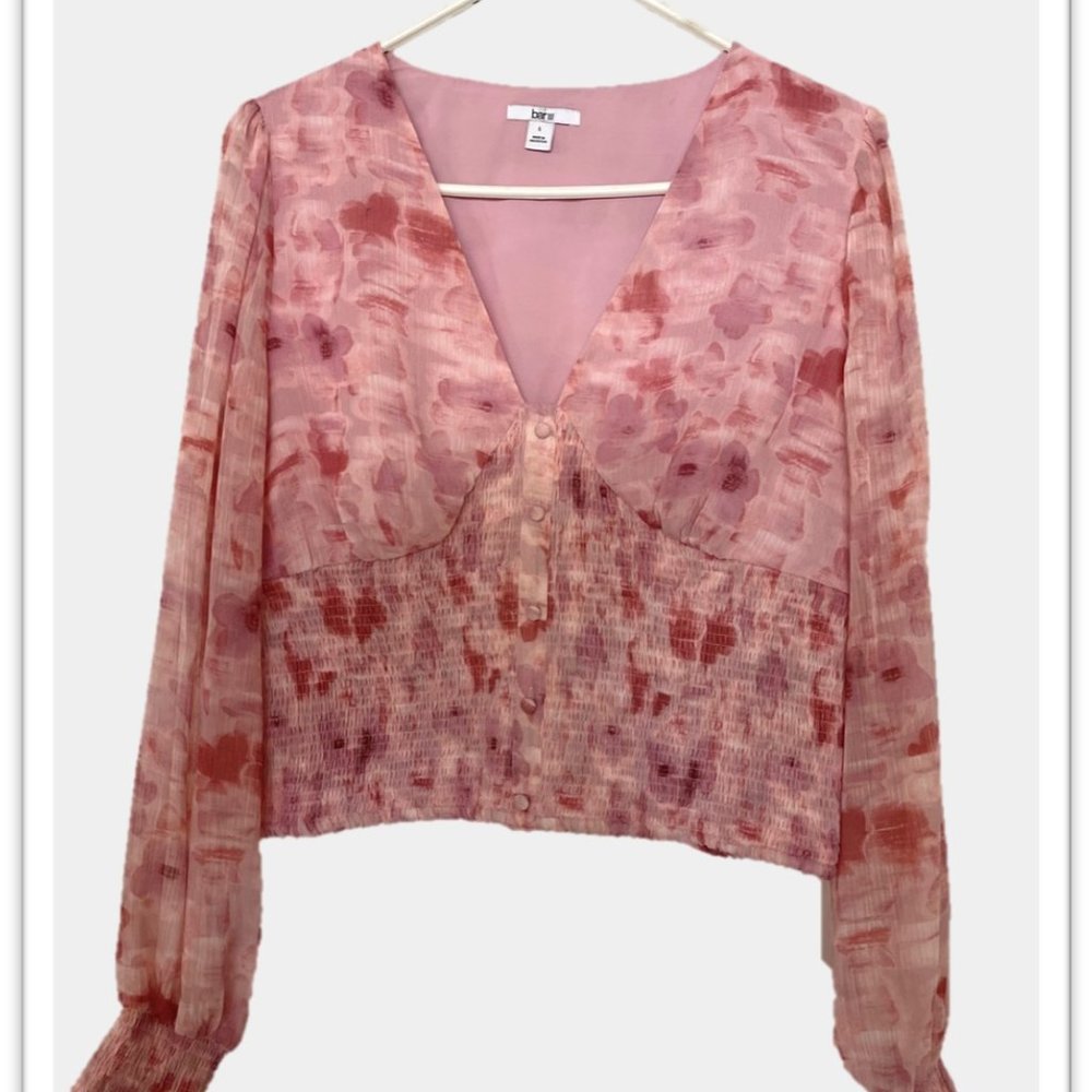 Bar III Women's Long Sleeve Top